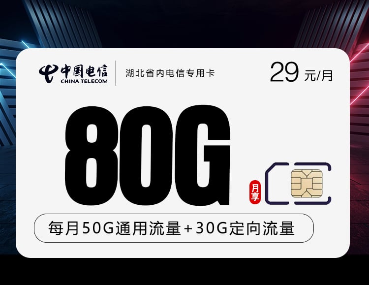湖北省内电信专用卡-172号卡分销系统