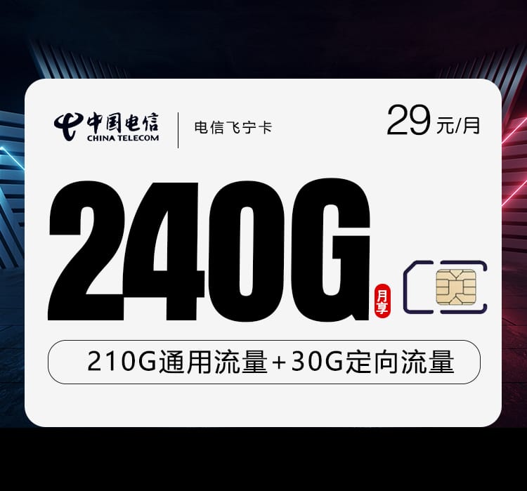 电信飞宁卡-172号卡分销系统